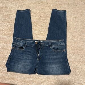 DL1961 Florence Instasculpt Mid-Rise Skinny Jeans - Size 28